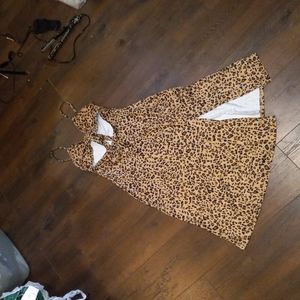 Leopard sundress